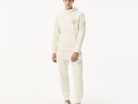 Мужские спортивные брюки Lacoste из смеси органического хлопка