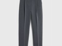 Брюки с ремнём, Серый