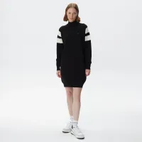 Женское платье Lacoste свободного кроя с длинными рукавами