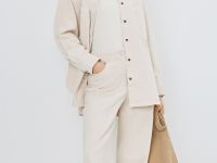 Вельветовые брюки, Бежевый