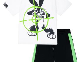 Комплект трикотажный для мальчиков: фуфайка (футболка), шорты