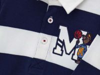 Поло с длинным рукавом для маленького мальчика