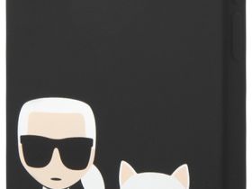 Клип-кейс Karl Lagerfeld & Choupette для Apple iPhone 14 Plus Чёрный