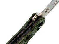 Складной нож НОКС Оса, сталь D2, рукоять G10, зеленый