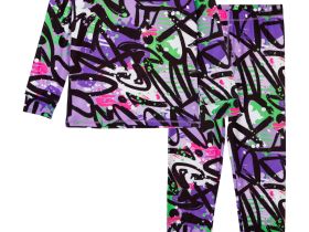 Термокомплект трикотажный для девочек: брюки, толстовка для эпизодического использования