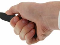 Нож с фиксированным клинком Extrema Ratio N.K. 1 Black, сталь Bhler N690, цельнометаллический