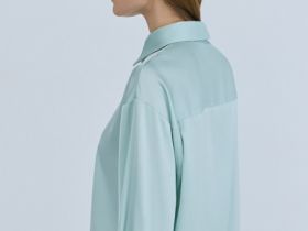 Блузка из сатина, Зеленый