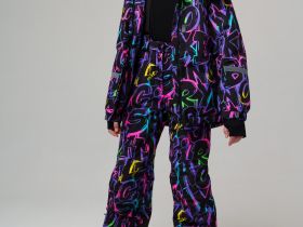 Комплект текстильный с полиуретановым покрытием для девочек: куртка, брюки