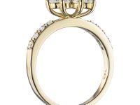 Классическое кольцо из желтого золота э0312кц03160700_white