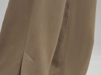 Свободные брюки со льном