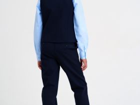 Комплект трикотажный для мальчиков: брюки, жилет