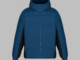 Утепленная куртка с капюшоном