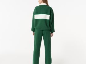 Женские спортивные брюки Lacoste из эластичного хлопка