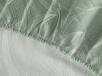 Простыня на резинке Танцующие листья/Dancing Leaves