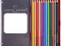 Набор карандашей акварельных Faber-castell "Colour Grip" 12 цв в металле