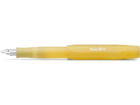 Ручка перьевая Kaweco CLASSIC FROSTED Sport M 0,9 мм, чернила синие, корпус банановый