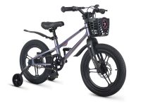 Детский велосипед Maxiscoo Shark Pro 16, год 2026, цвет Зеленый