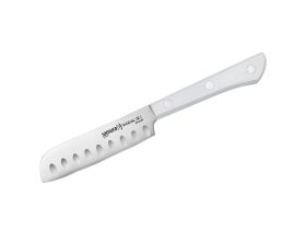 Нож кухонный "Samura HARAKIRI" для масла 96 мм, корроз.-стойкая сталь, белый ABS пластик