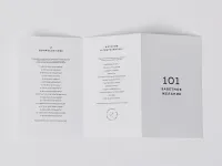 Блокнот "101 заветное желание". Синий. Обёртка №11