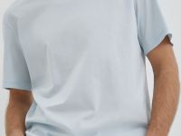 Футболка из хлопка прямого кроя