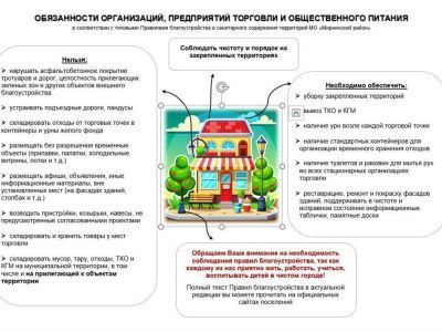 Как содержать закрепленную территорию