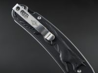 Складной нож Перемен Лисичка, сталь 8Cr14MoV, рукоять FRN, черный