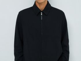 Лёгкая куртка-рубашка, Черный