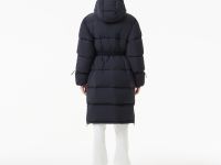 Женский длинный пуховик Lacoste с поясом