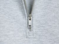 Свитшот с воротником-стойкой на молнии, Серый
