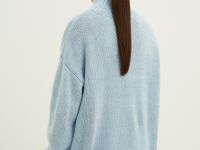 Джемпер из шерсти и пряжи альпаки