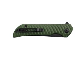 Нож складной Ruike P122-MG, сталь 14C28N, рукоять микарта, зеленый