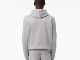 Мужское худи Lacoste классического кроя с флисом