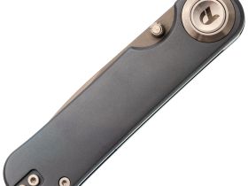 Складной нож Dr.Tech Zefir D4245TBL, сталь D2, рукоять TC4, синий