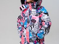 Комбинезон текстильный с полиуретановым покрытием для девочек