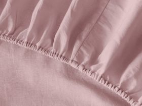 Простыня на резинке Romantic pink
