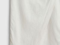 Льняная юбка миди с запахом, Бежевый