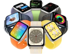 Смарт-часы Apple Watch SE (2024) 40mm Starlight Aluminium Case with Starlight Sport Band (S/M)