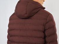 Лёгкая утеплённая куртка, Красный