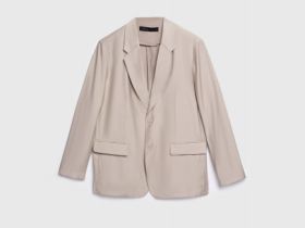 Пиджак из вискозы, Бежевый