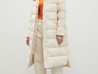 Пальто утепленное широкого силуэта