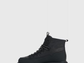 Ботинки из натуральной кожи, Черный