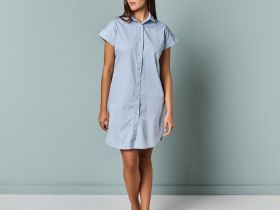 Туника Sateen, голубая