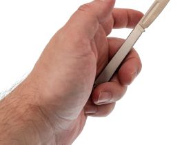 Складной нож-брелок Sanrenmu A123, сталь 4Cr15N, рукоять нержавеющая сталь