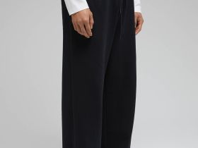 Трикотажные брюки из хлопка