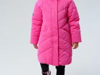 Пальто текстильное с полиуретановым покрытием для девочек