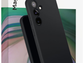 Клип-кейс VLP Asterс MagSafe для Samsung Galaxy S24+ Чёрный