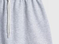 Трикотажная юбка для девочек, Серый