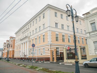 Здание, где в 1918-1928 гг. находилась Нижегородская радиолаборатория, которую возглавлял Бонч-Бруевич Михаил Александрович