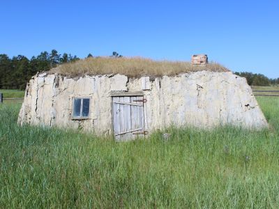 Юрта, где родился Д. К. Сивцев - Суорун Омоллоон