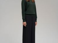 Брюки-палаццо с эластичным поясом